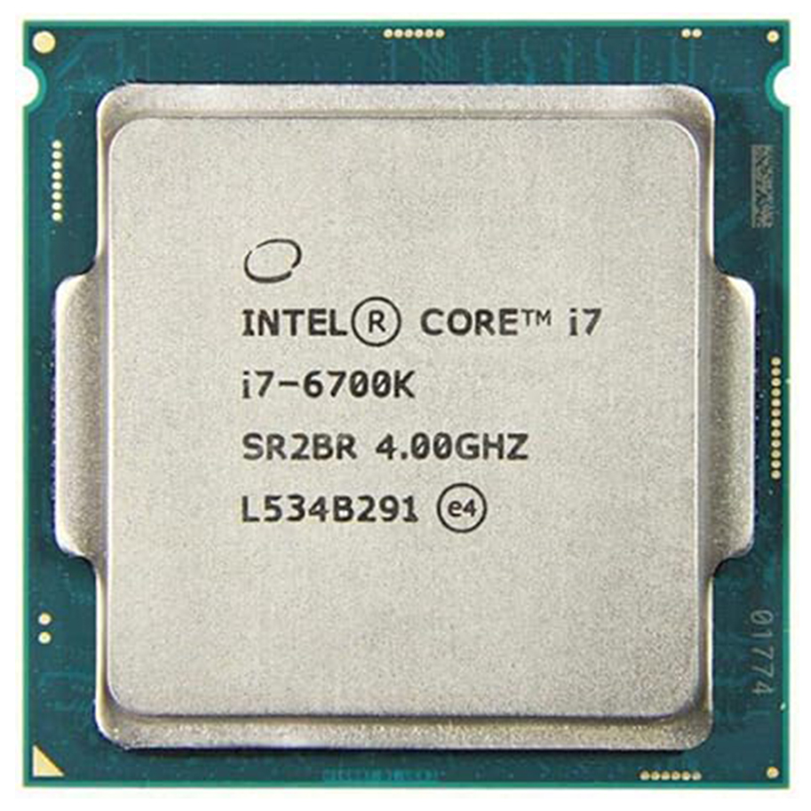 پردازنده کامپیوتر اینتل مدل Core i7-6700K Skylake استوک 1 پردازنده کامپیوتر اینتل مدل Core i7-6700K Skylake استوک
