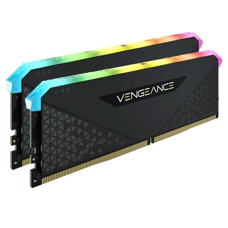 رم دسکتاپ Corsair 32GB DDR4 3200MHz Vengeance RGB 1 رم دسکتاپ Corsair 32GB DDR4 3200MHz Vengeance RGB