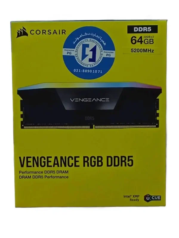 رم کورسیر VENGEANCE RGB DDR5