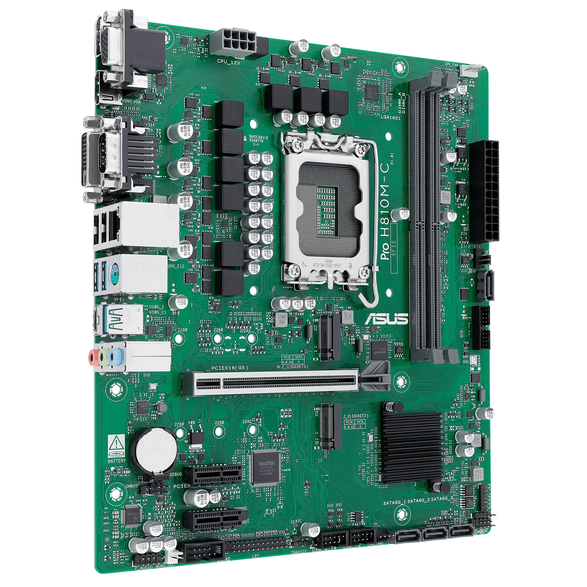 مادربرد ایسوس مدل Pro H810M-C-CSM 1 خرید و قیمت مادربرد ایسوس Pro H810M-C