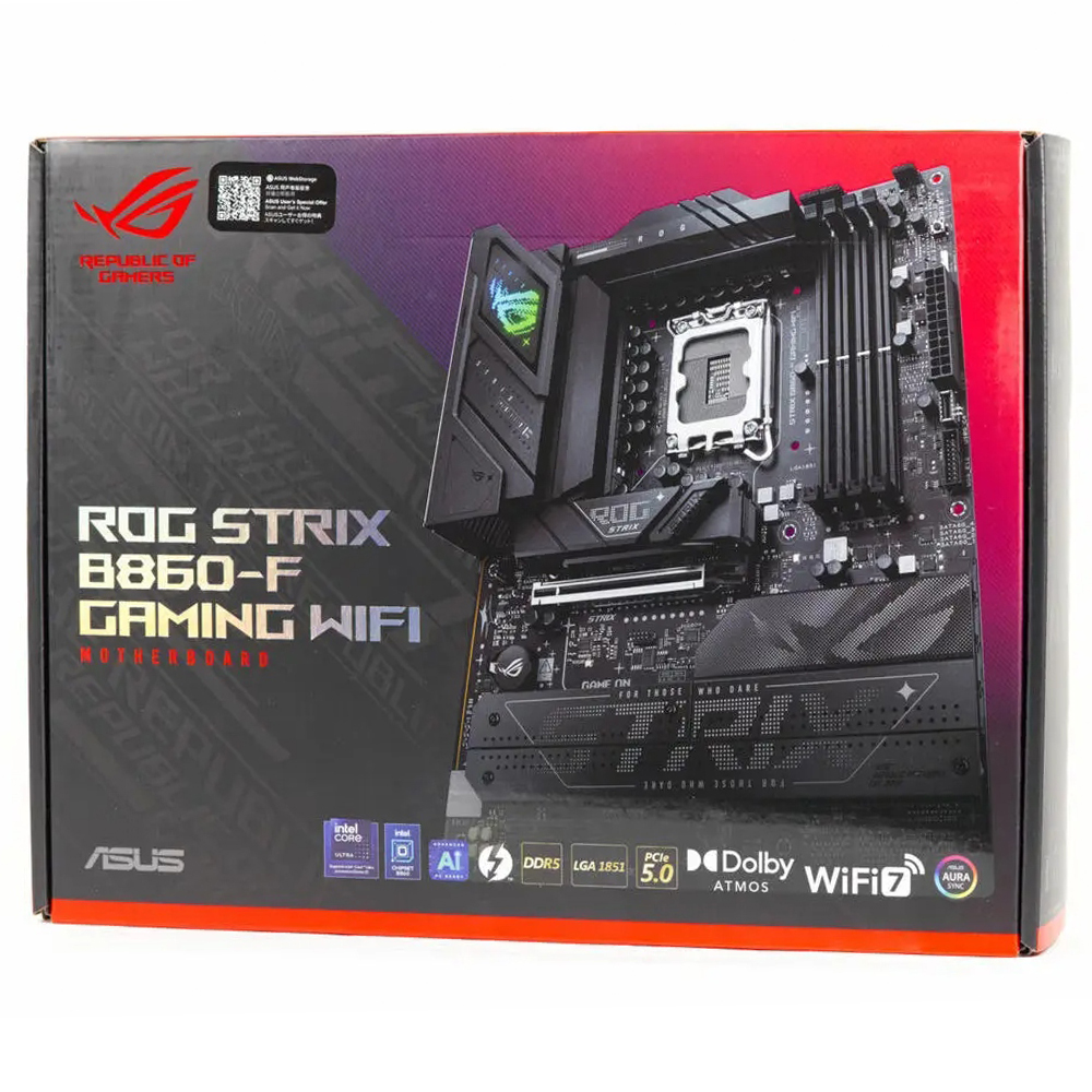 مادربرد ایسوس مدل ROG STRIX B860 F GAMING WIFI DDR5 2 مادربرد ایسوس مدل rog strix b860 f gaming wifi ddr5