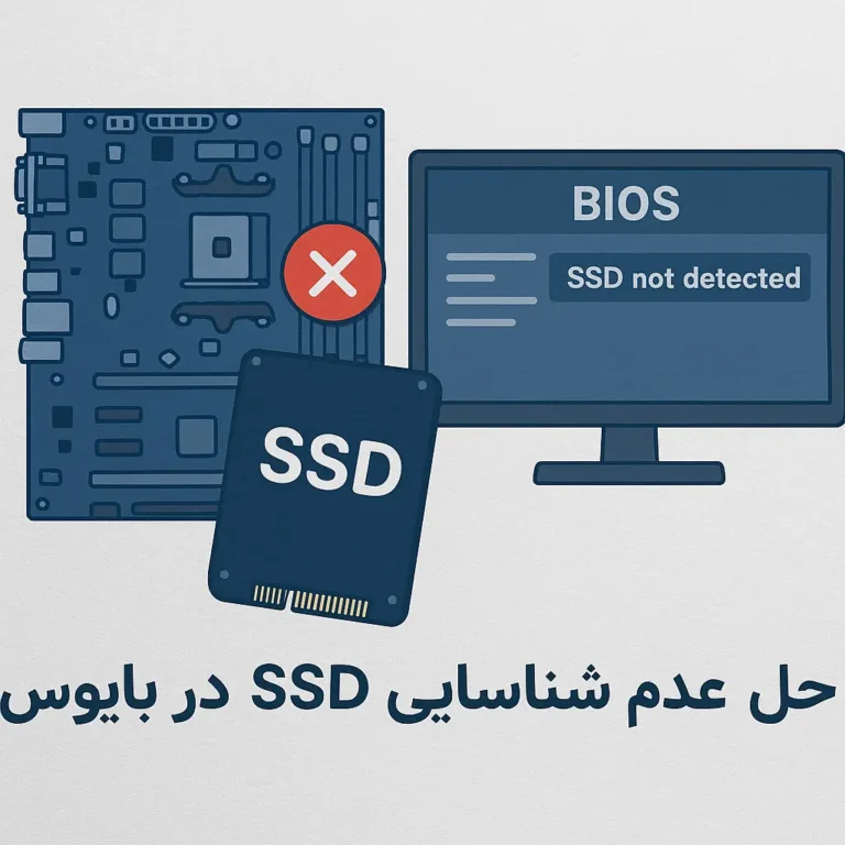 حل مشکل عدم شناسایی SSD در بایوس