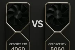مقایسه کارت گرافیک NVIDIA RTX 4060 و RTX 5060