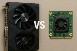 The difference between a computer graphics card and a laptop graphics card