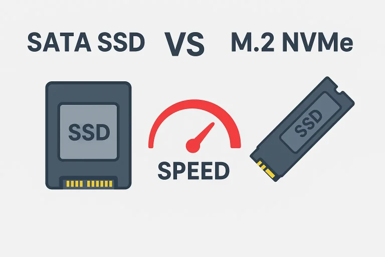 مقایسه SSD SATA با M.2 از نظر سرعت