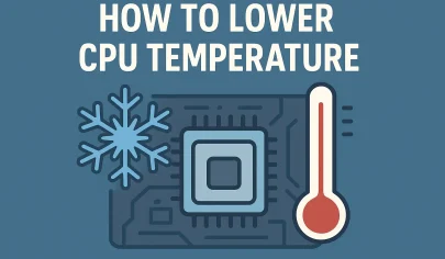 چگونه درجه دمای cpu را کاهش دهیم؟