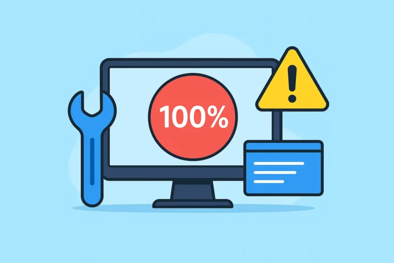 چگونه مشکل 100 درصد شدن CPU را رفع کنیم؟