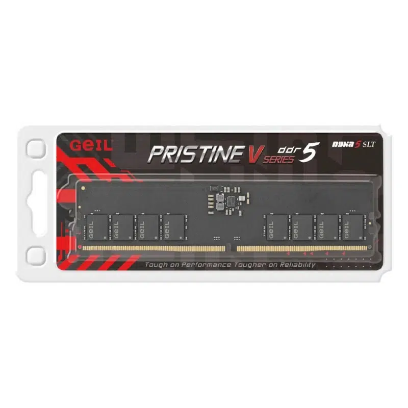 رم دسکتاپ DDR5 تک کاناله 5200 مگاهرتز CL38 گیل مدل Pristine ظرفیت 16 گیگابایت 4 رم دسکتاپ DDR5 تک کاناله 5200 مگاهرتز CL38 گیل مدل Pristine ظرفیت 16 گیگابایت