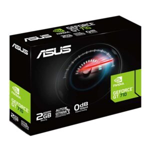 چگونه درجه دمای cpu را کاهش دهیم؟ 19 کارت گرافیک ایسوس مدل GeForce GT 710-SL-2GD3-BRK