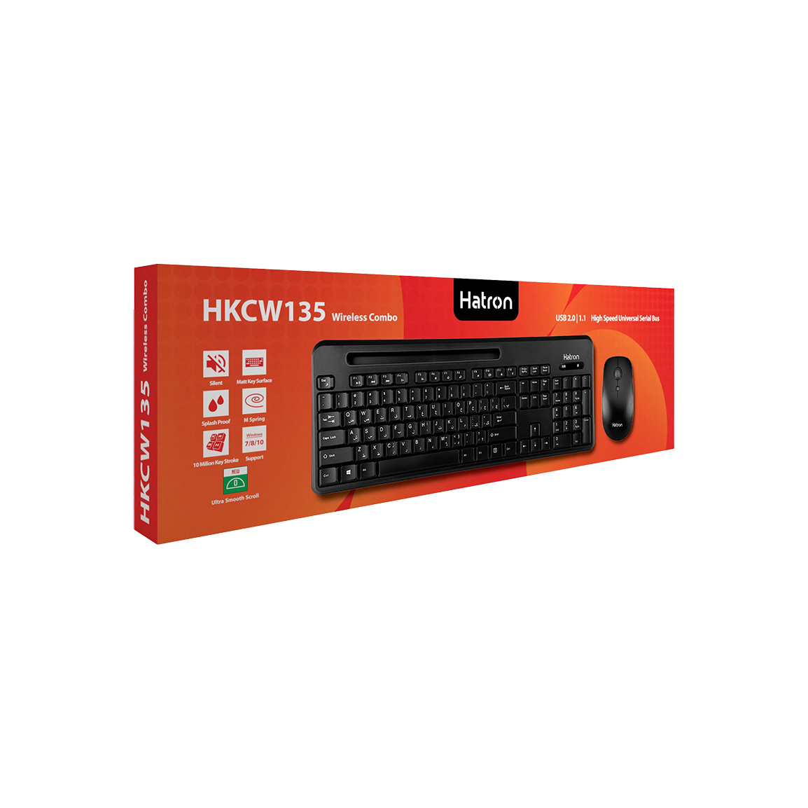 موس و کیبورد هترون مدل HKCW135 2 موس و کیبورد هترون مدل HKCW135